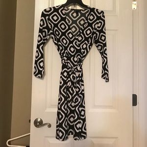 INC wrap dress